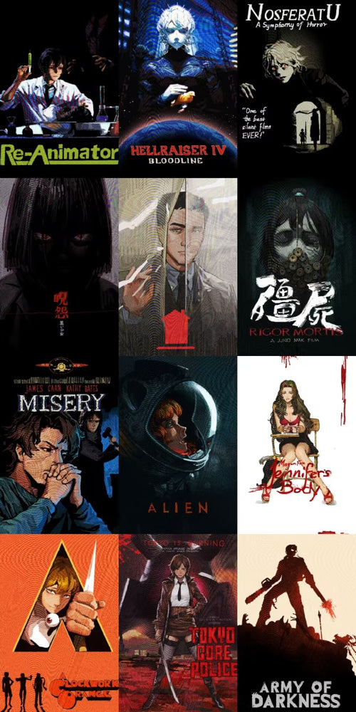 【Pre-order】HorrorBus Postcard Set