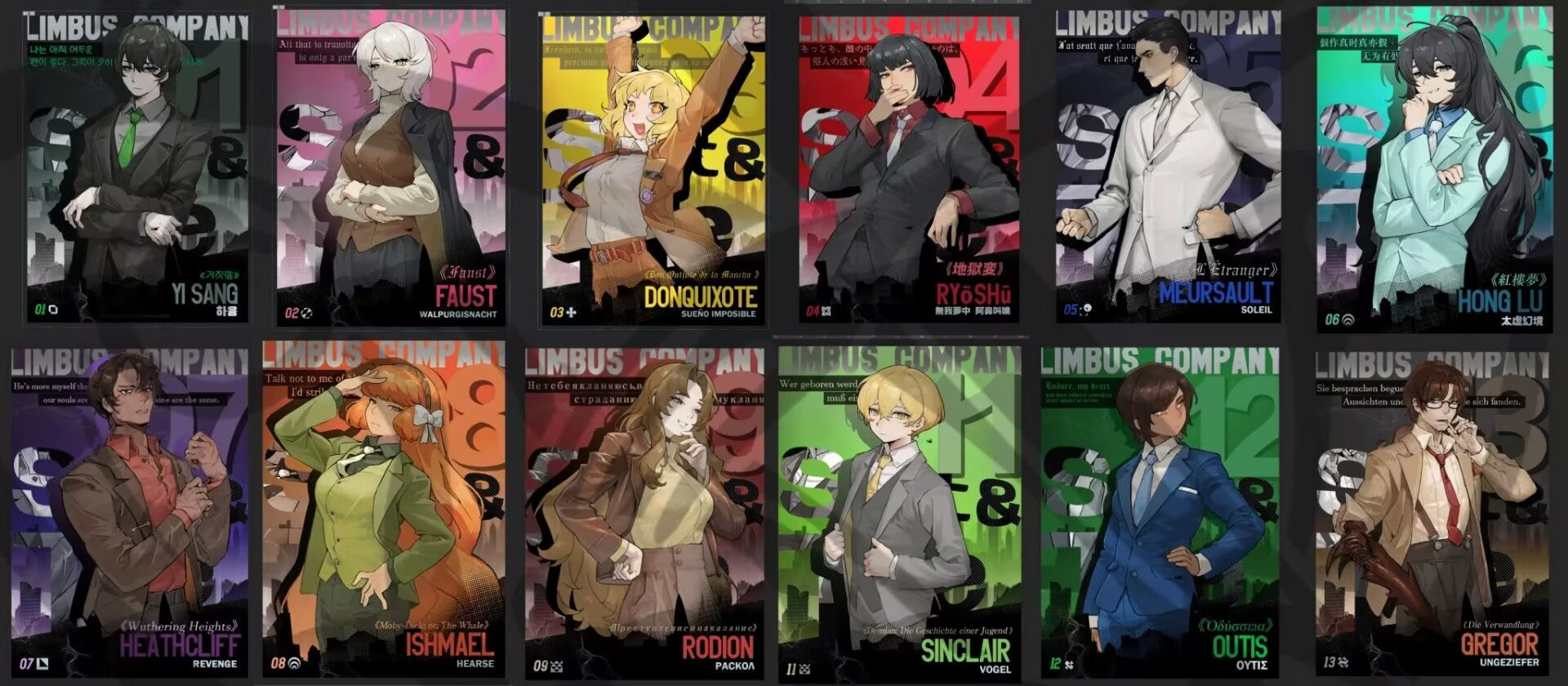 Suit&Tie Postcard Set